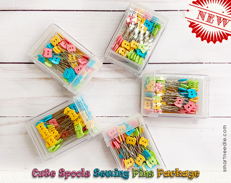 Cute Spools Sewing Pins Package - Smart Needle
